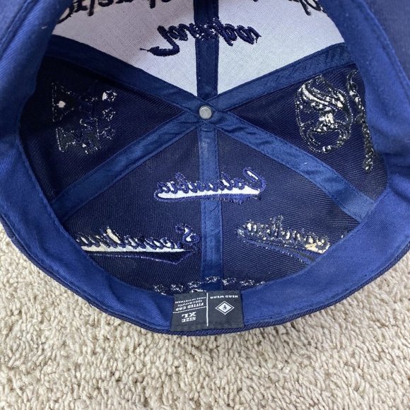 Sports Cities States Hat Blue Fitted XL Atlanta‎ Tampa NC SC LA NY Orlando Cap - Picture 9 of 12